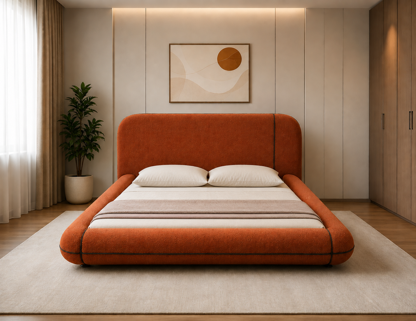 Fabric Bedcot Design 4